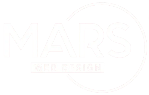 Mars Web Design white logo small