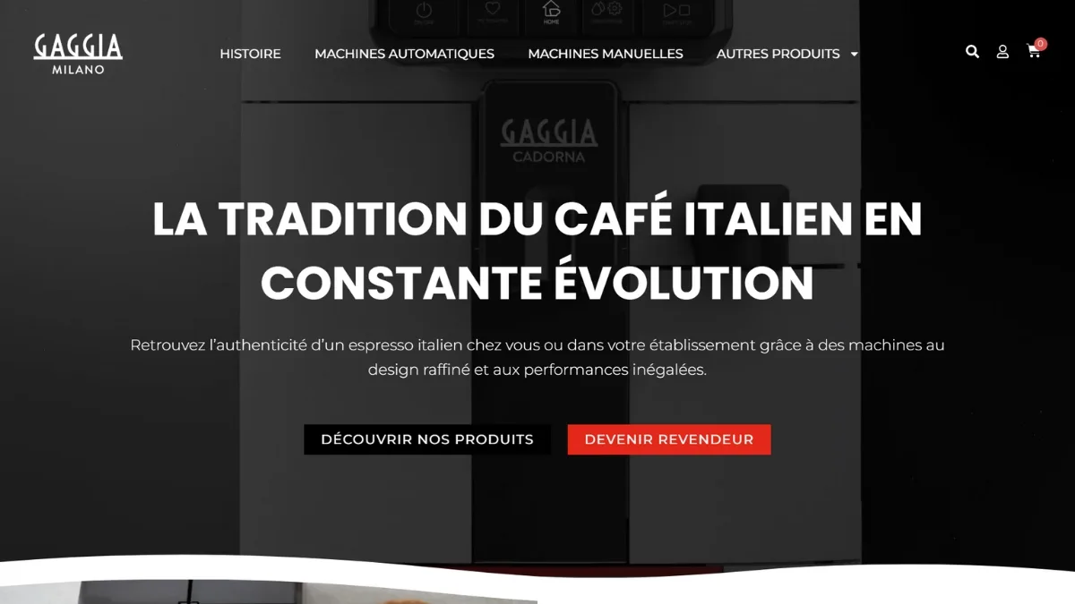 E-commerce wordpress website for EGP France by MARS