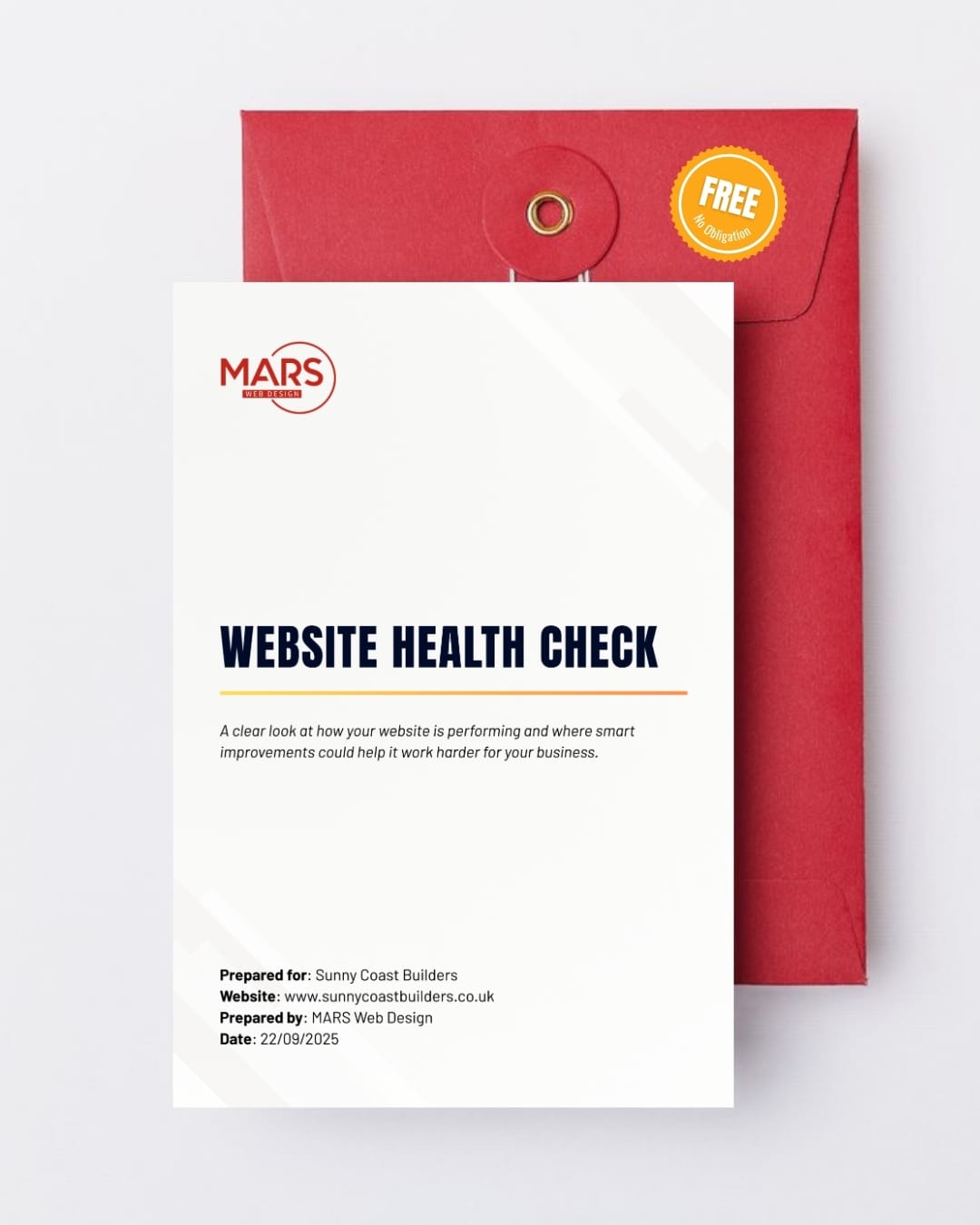 Free Website Health Check - MARS