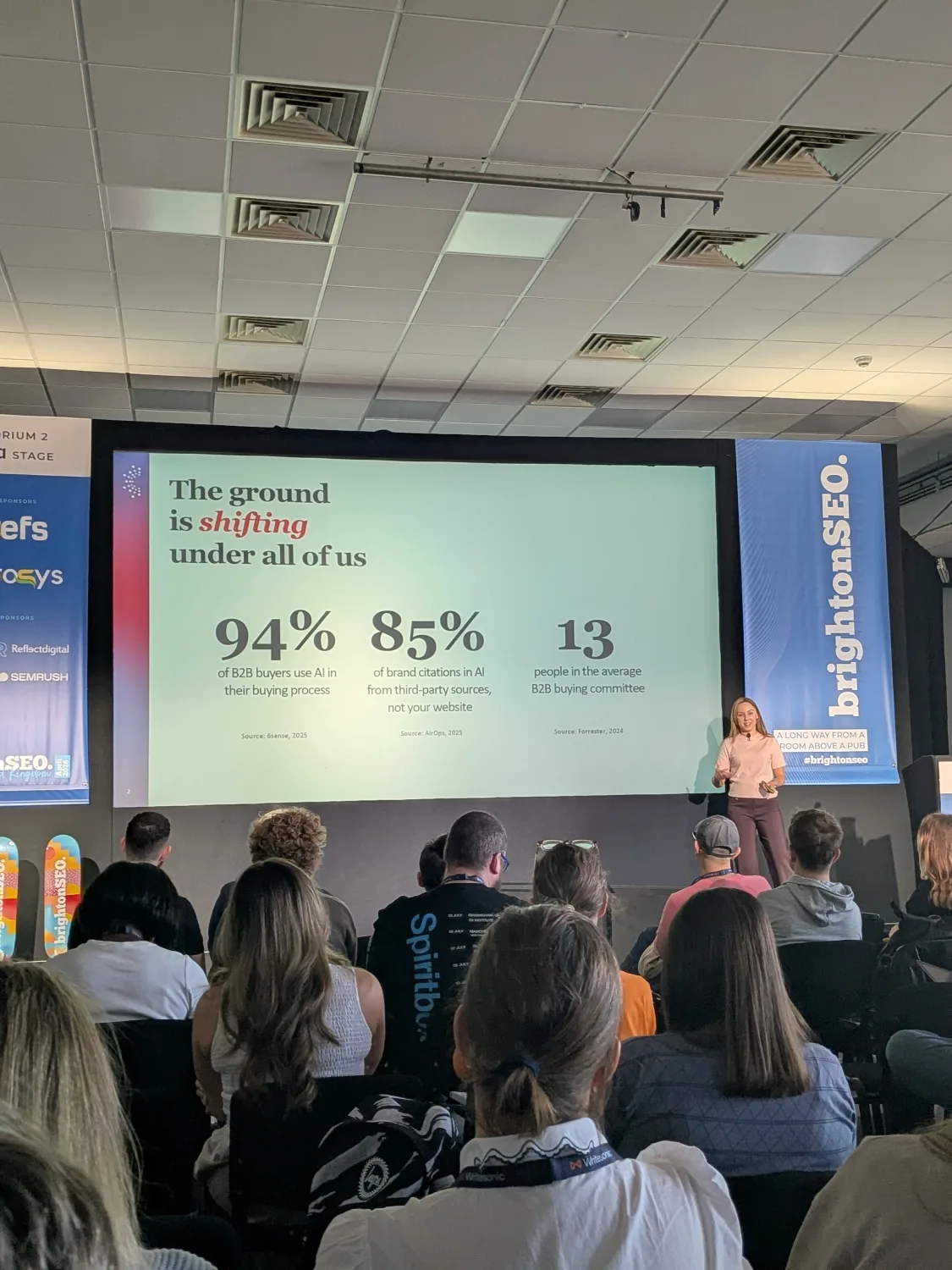 source of ai citations - BrightonSEO